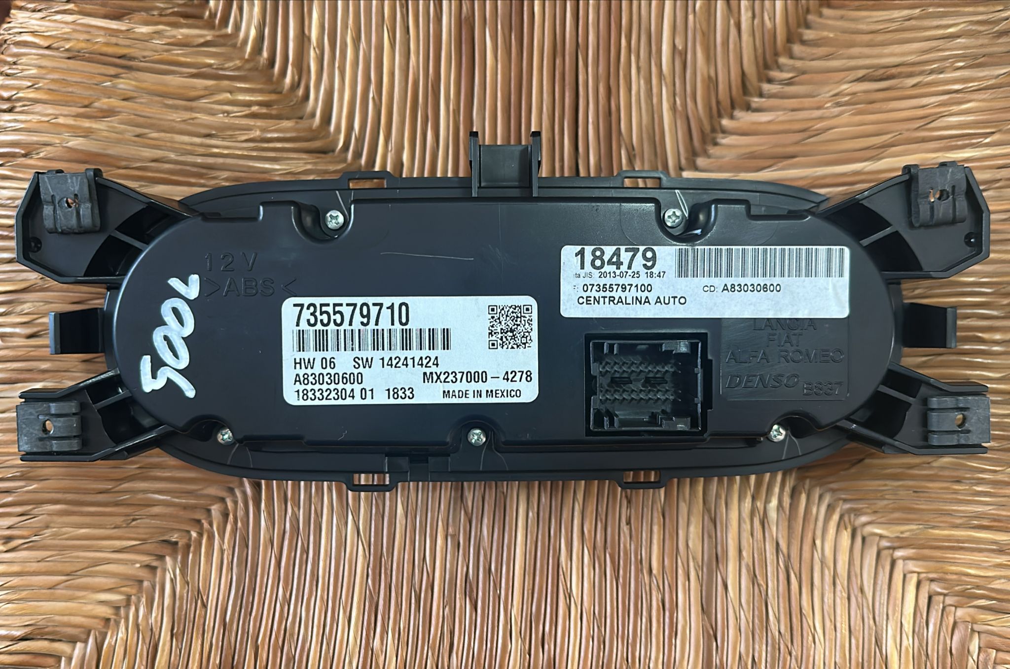 FIAT 500 L Centralina del climatizzatore AUTOMATICO 735579710