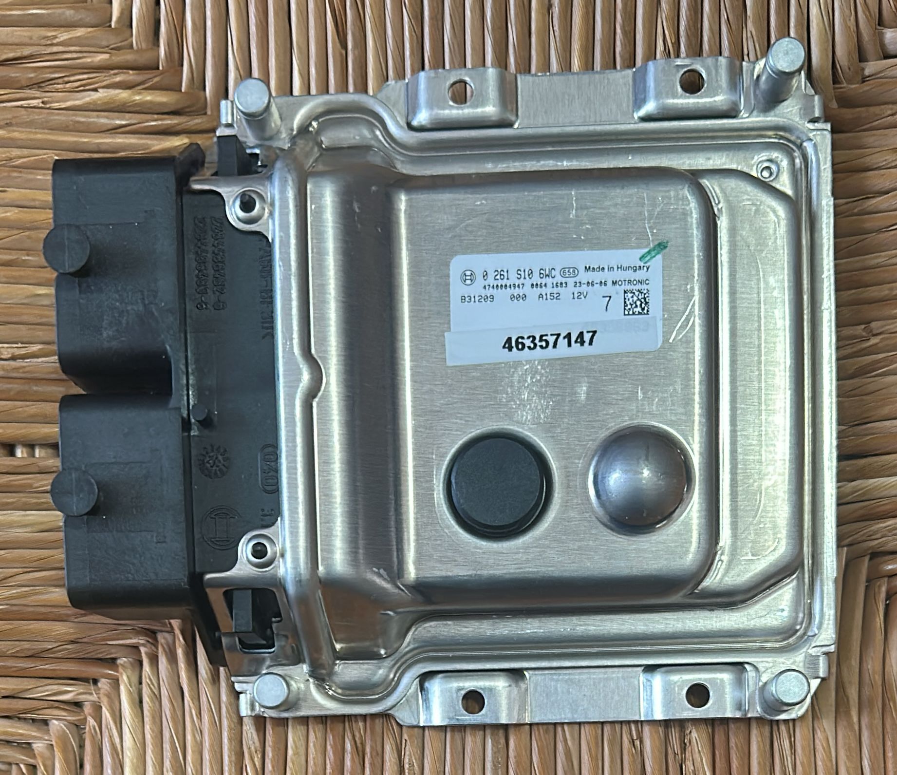 ABARTH 595 Fiat 500 Abarth 1.4 1400 180HP BOSCH ME17.3.0 0261S106WC 46357147