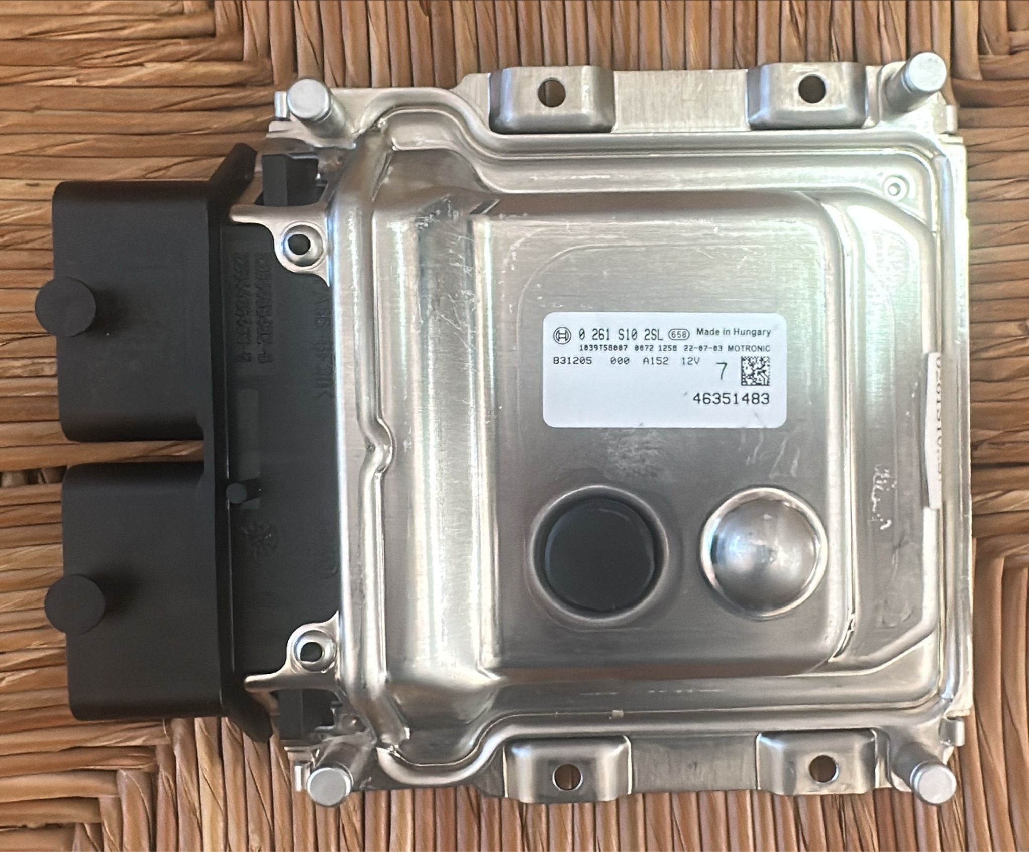 500 1.4 ABARTH 595c 165hp 46351483 0261S102SL 10SW071916 7 ME17.3.0