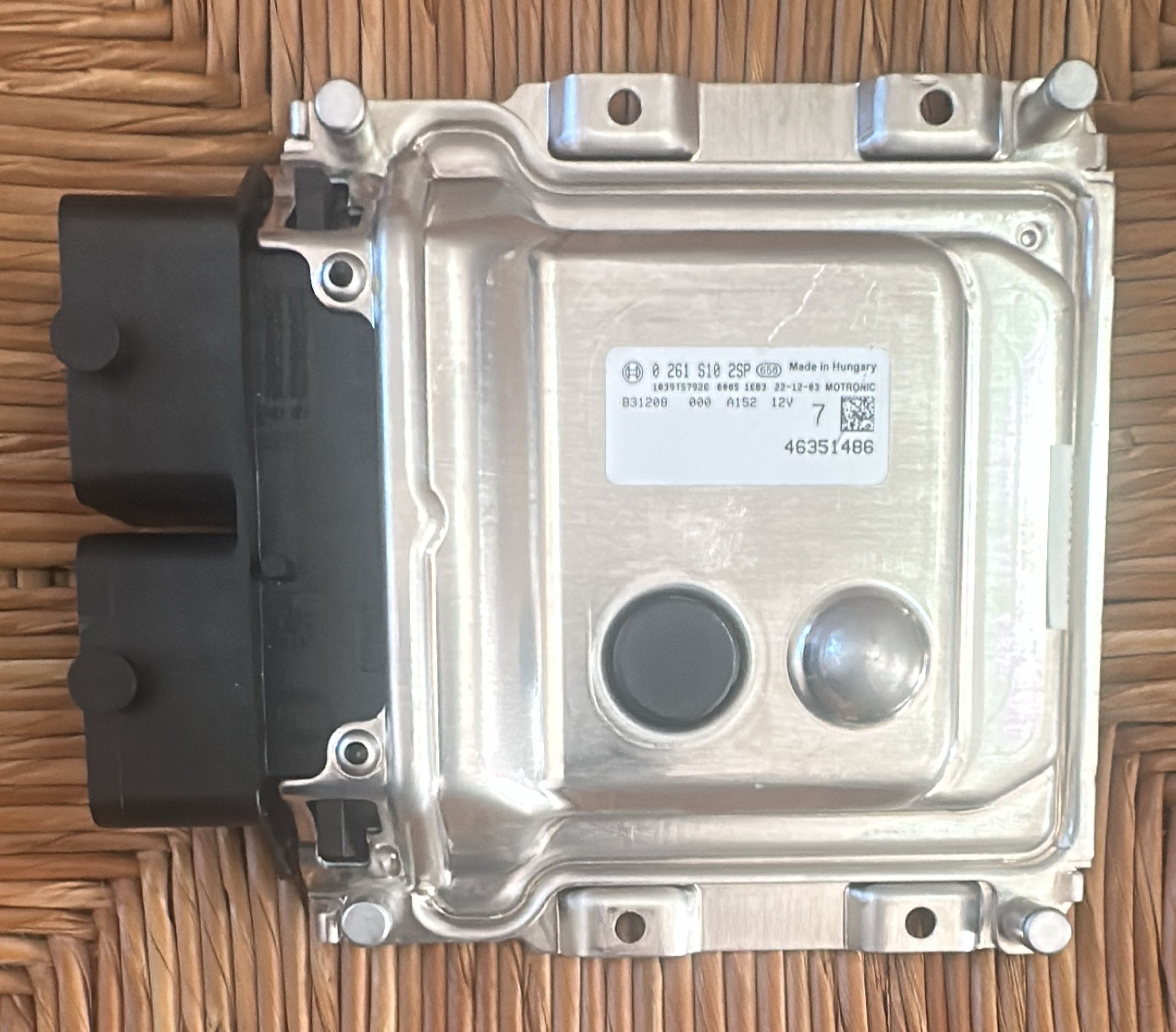 500 1.4 ABARTH 595 46351486 0261S102SP 10SW070464 SELESPEED ME17.3.0