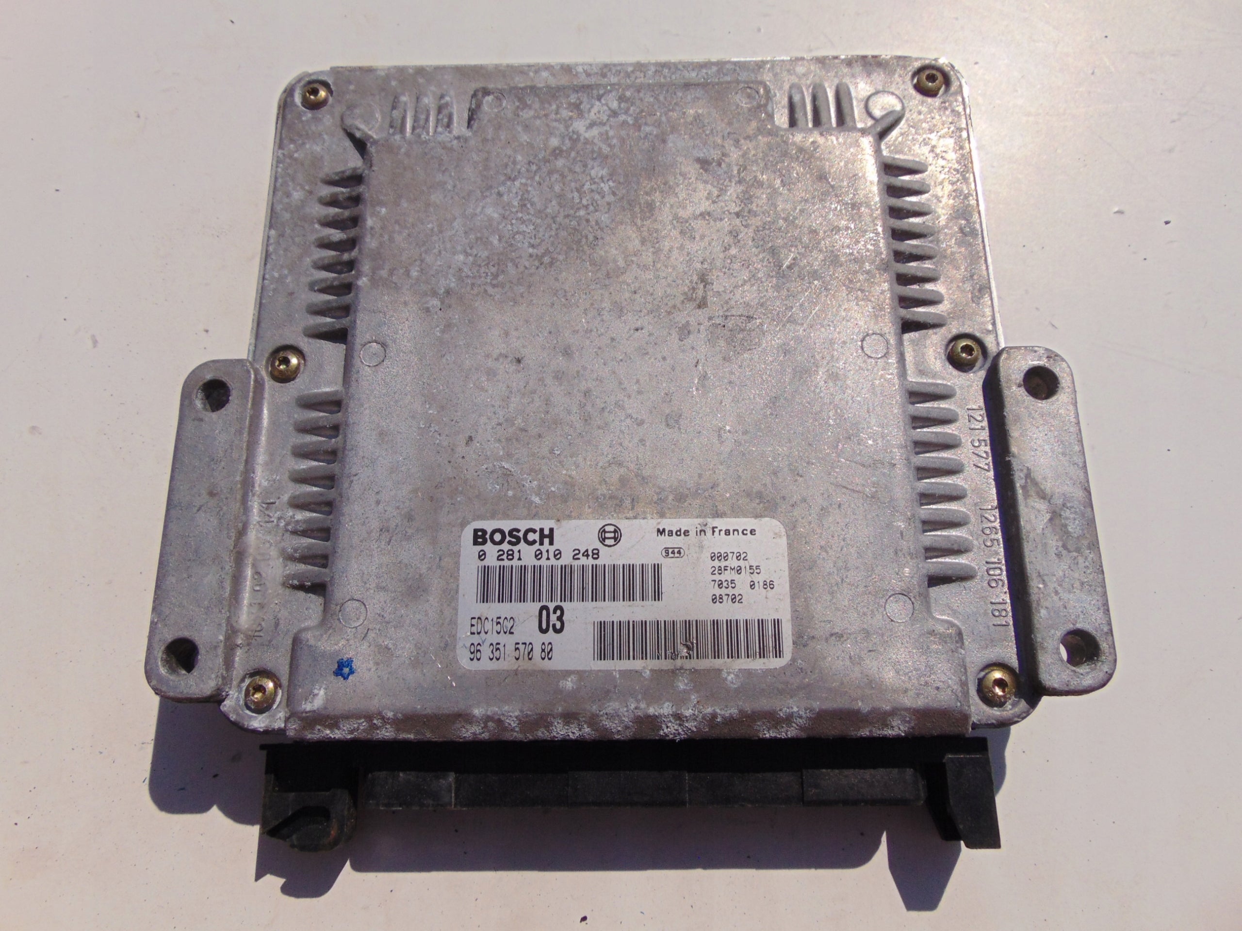 ECU PEUGEOT 406 2.0 HDI 0281010248 9635157080 EDC15C2