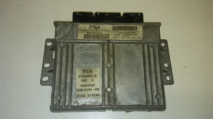 ECU CITROEN PEUGEOT 1.4 9650825480 9642222380 21584231-6 S2PM-382