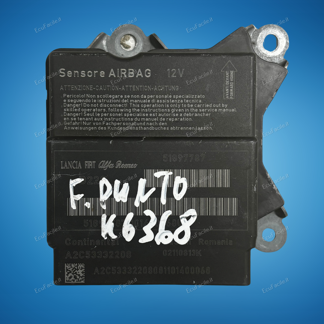 CENTRALINA AIRBAG 51897787 FIAT GRANDE PUNTO EVO