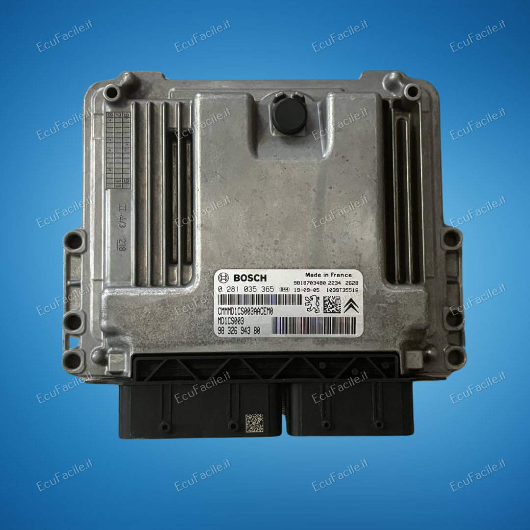 ECU BOSCH 0281035365 Peugeot 3008 5008 1.5 BlueHDI 9832694380 MD1 EDC 16C34