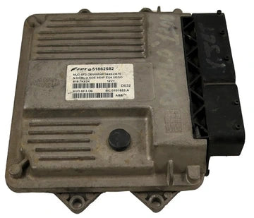 ECU FIAT PUNTO DOBLO 1.3 MJD 6F3.D6 HW04P 51862582 SDE 85HP EU4
