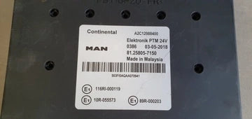 MAN TYM ECU 81.25805-7150  81.258057150 a2c1988400 continental PTM