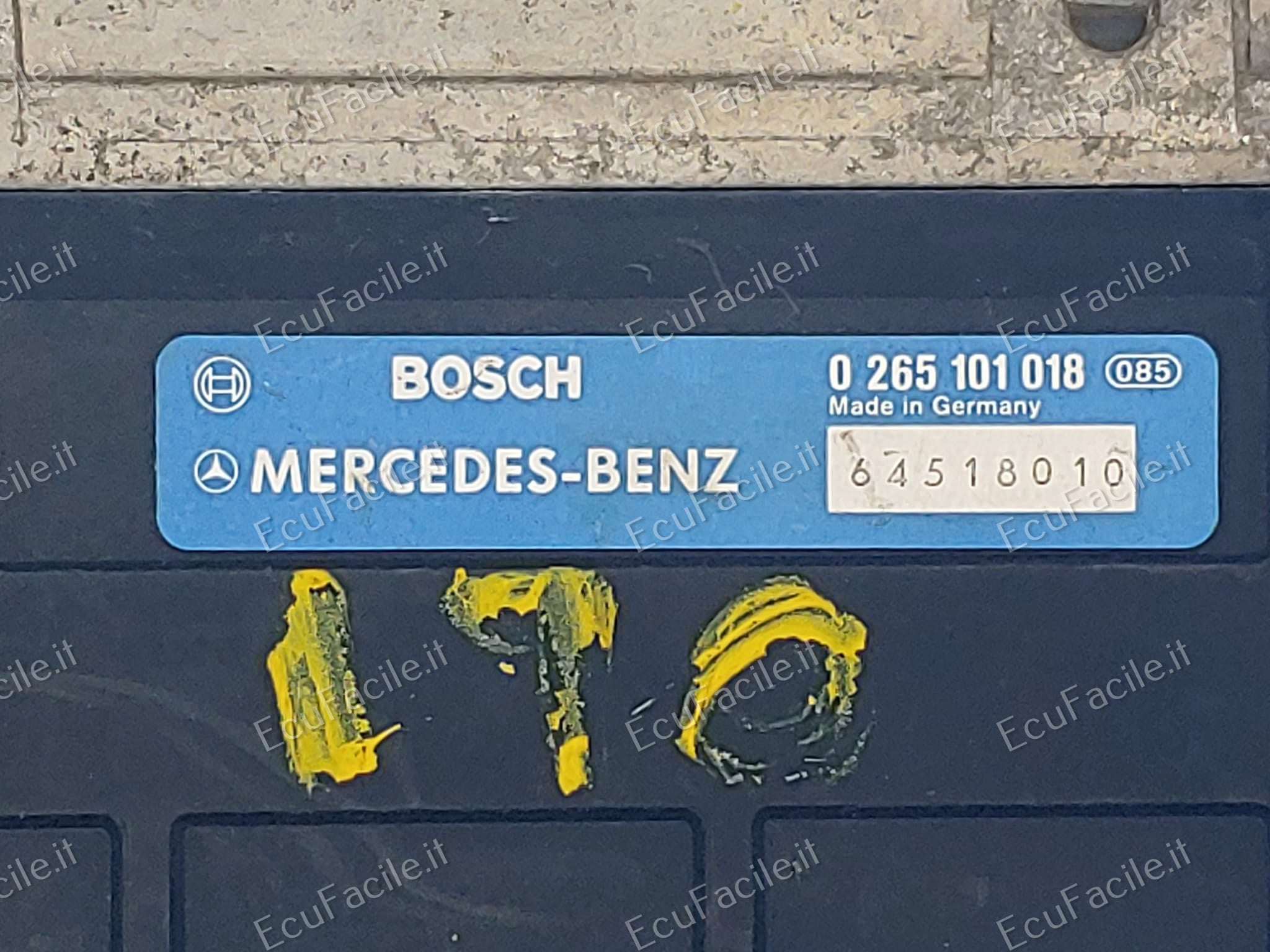 Centralina ABS Mercedes-Benz W124 / W126 / W201 – Bosch 0265101018 / 0055452132