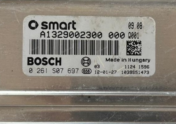 Ecu centralina smart fortwo 1.0 0261s07697 a1329002300