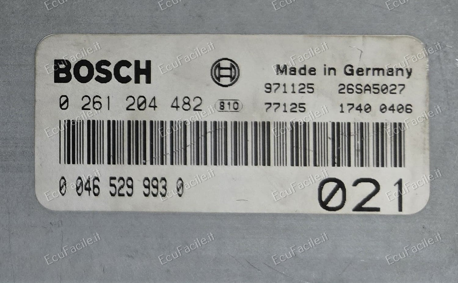 ECU Fiat Coupe 2.0 0261204482 021 M2.10.4 1037358539