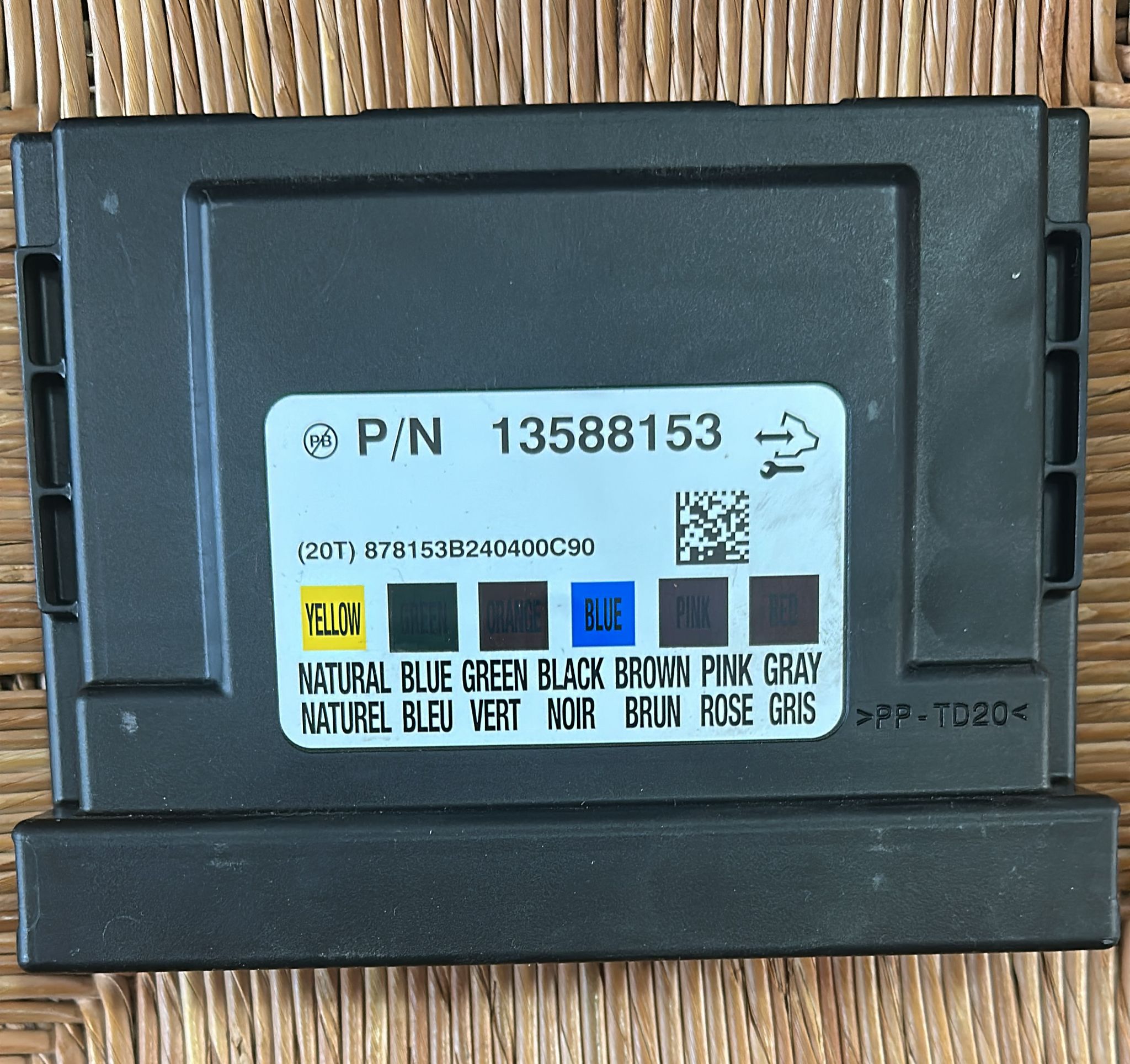 13588153 CENTRALINA BODY COMPUTER OPEL ASTRA SW 1.7 D 81KW 6M 5P (2014)