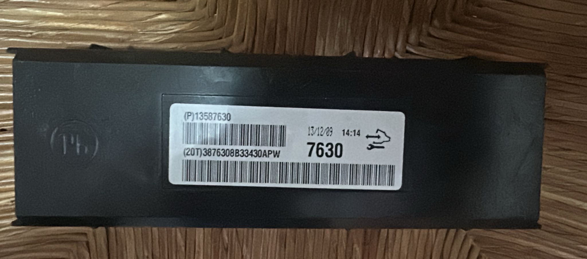 Electronic module OPEL ADAM (M13) 1.4 13587630 7630