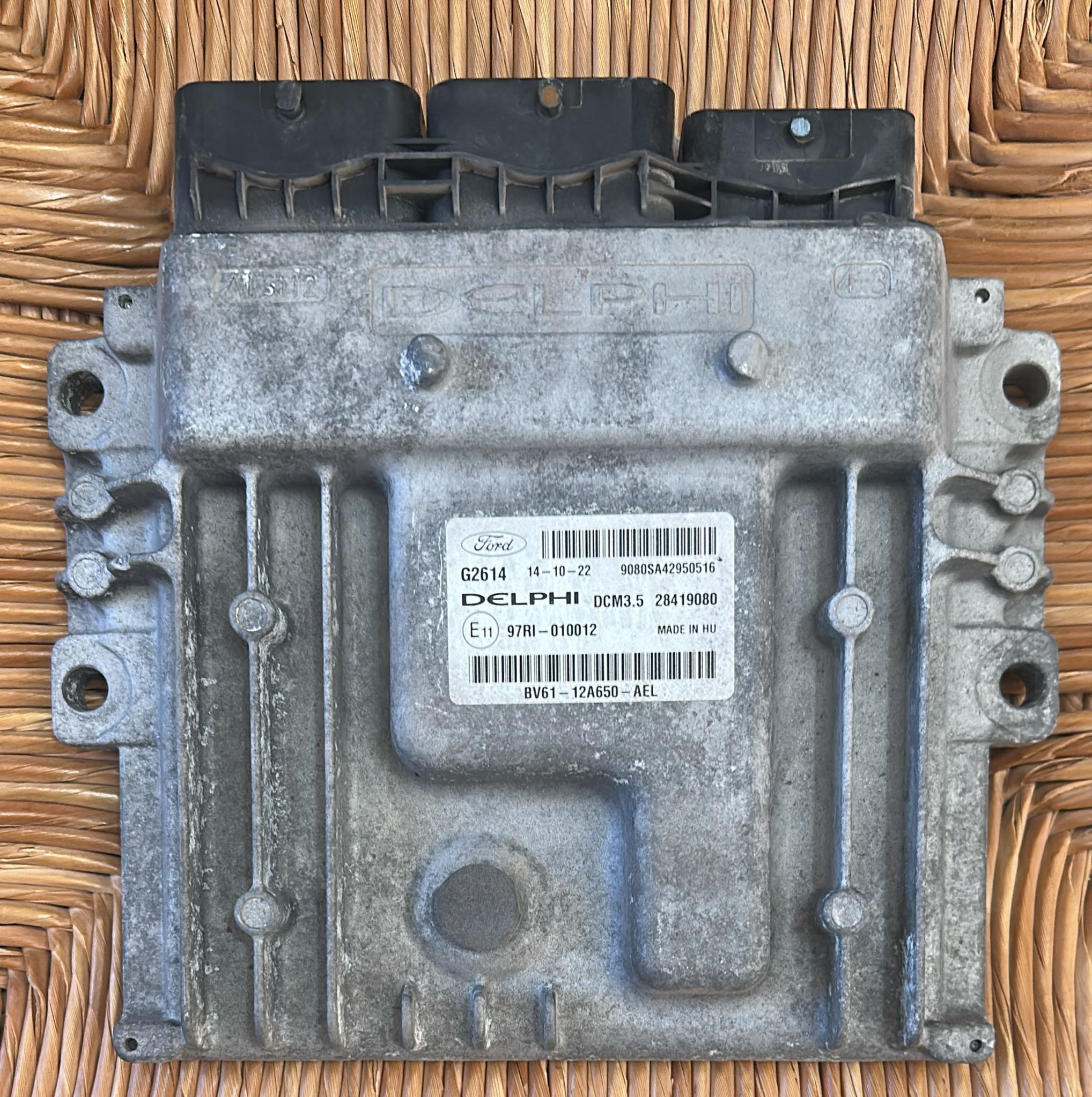 CENTRALINA MOTORE FORD C-MAX ECU-28419080 BV6112A650AEl DCM3.5