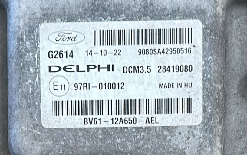 CENTRALINA MOTORE FORD C-MAX ECU-28419080 BV6112A650AEl DCM3.5