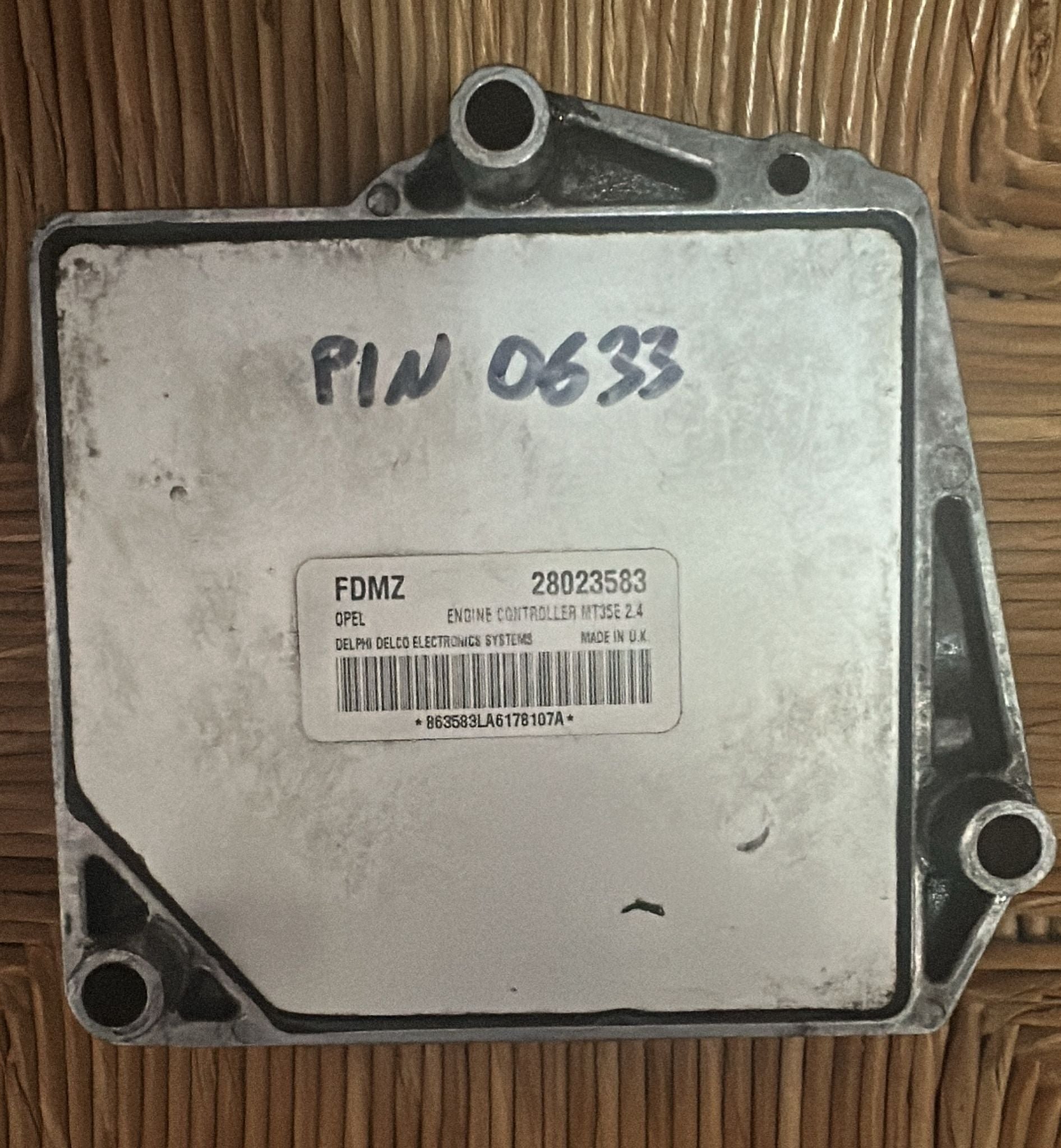 ECU METANO OPEL ZAFIRA B 1.6 28023583 FFRT MT35E 2.4