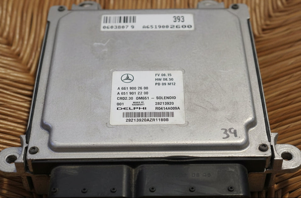 ECU MERCEDES SPRINTER 2.7 CDI A6519002600 A6519012200 CRD2.30