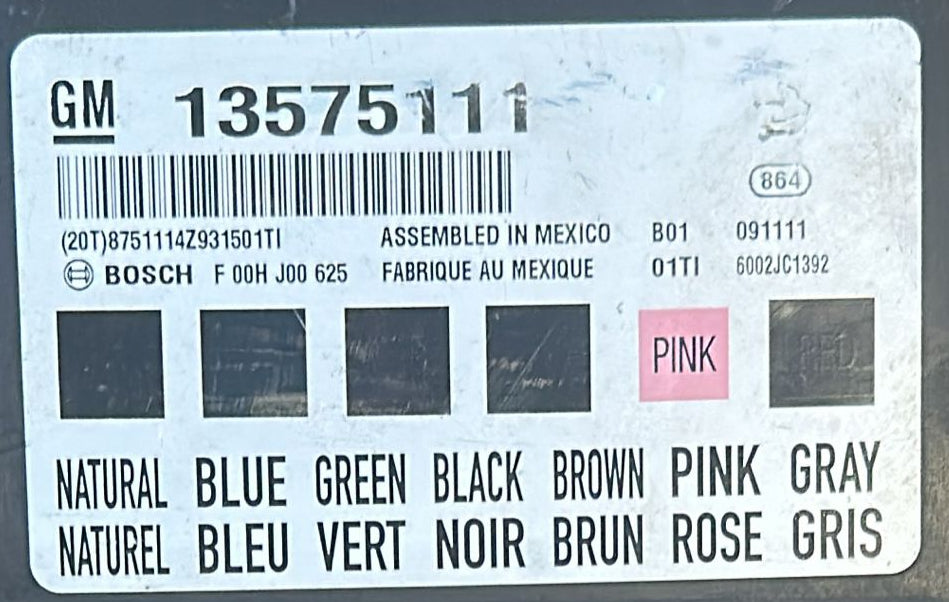 Centralina Modulo Confort Bosch 13575111 OPEL Diesel ASTRA