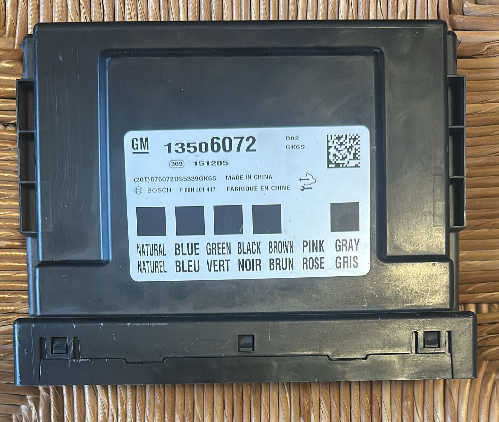 Centralina Comfort Opel Corsa E cod.13506072 XEL Benzina 1200