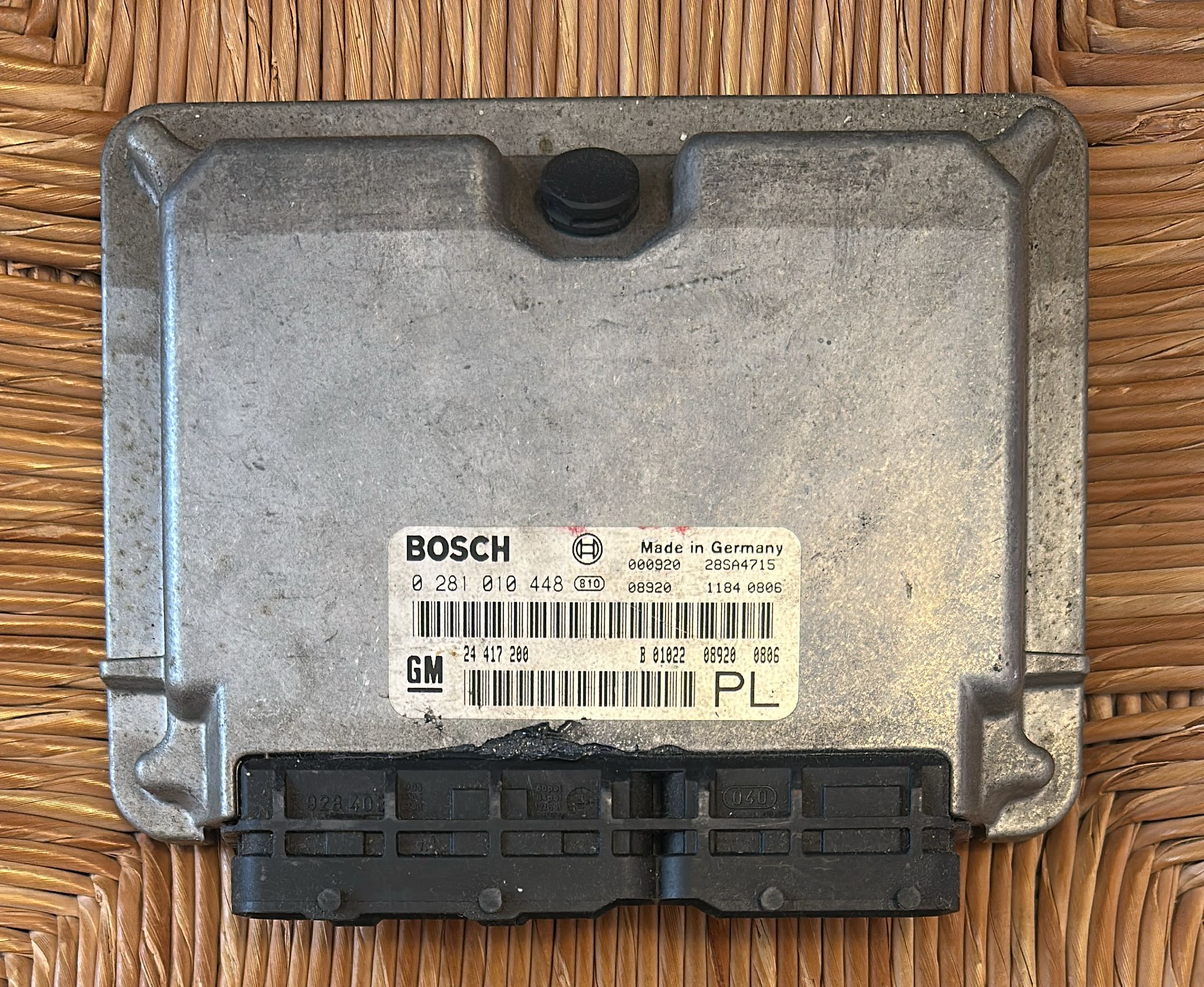 Opel Frontera 2.2DTI 24417200 0281010448 EDC15M1 VU2M2S60