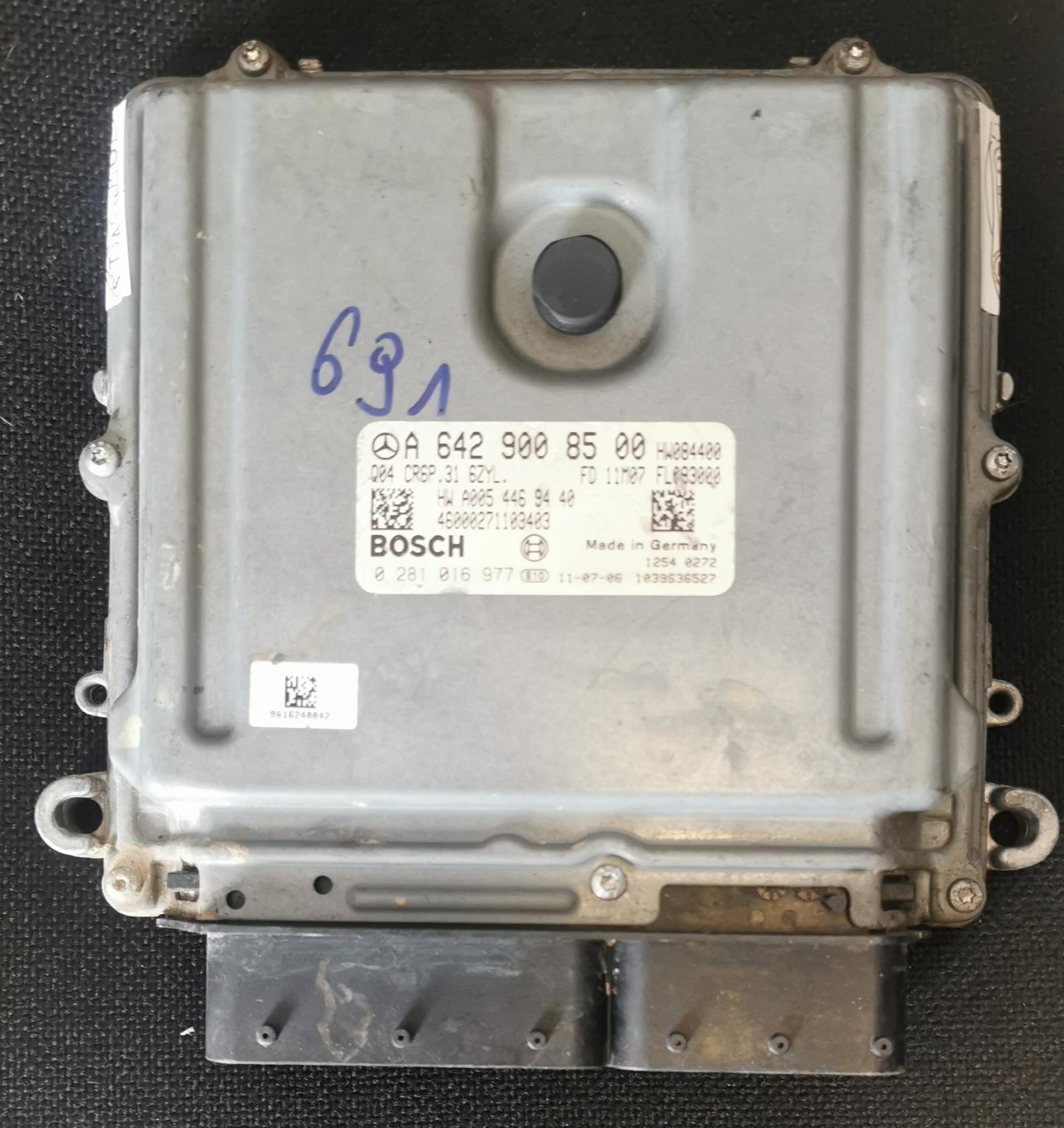CENTRALINA MOTORE MERCEDES SPRINTER 3.0 CDI A6429008500 6429008500 BOSCH 0281016977 cr6p.31