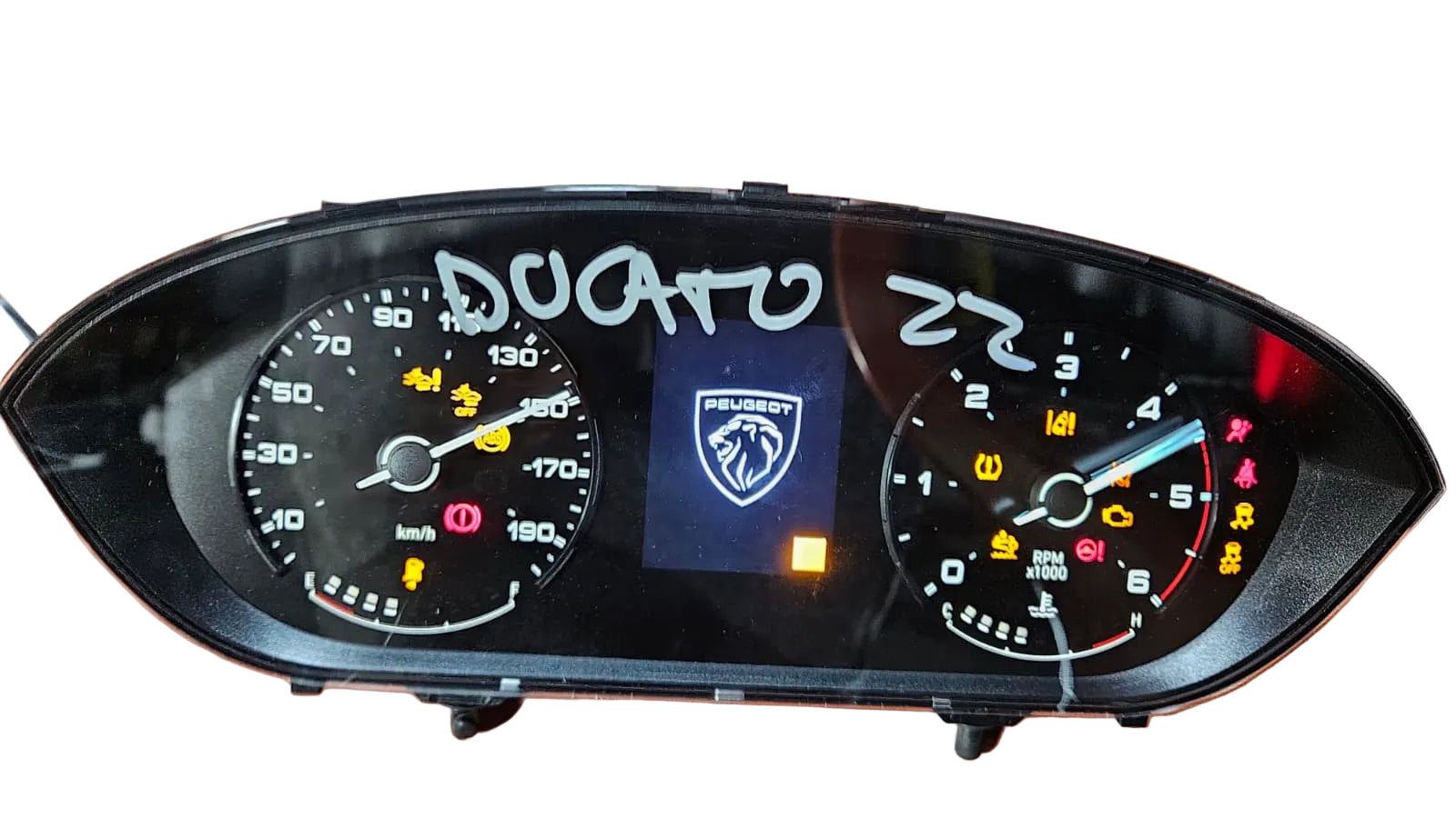 Quadro strumenti Fiat DUCATO 2.2 MJT 104kw d/2184ccp  2.2 MJT 117kw d/2184cc schermo 3.5 pollici 00522230860