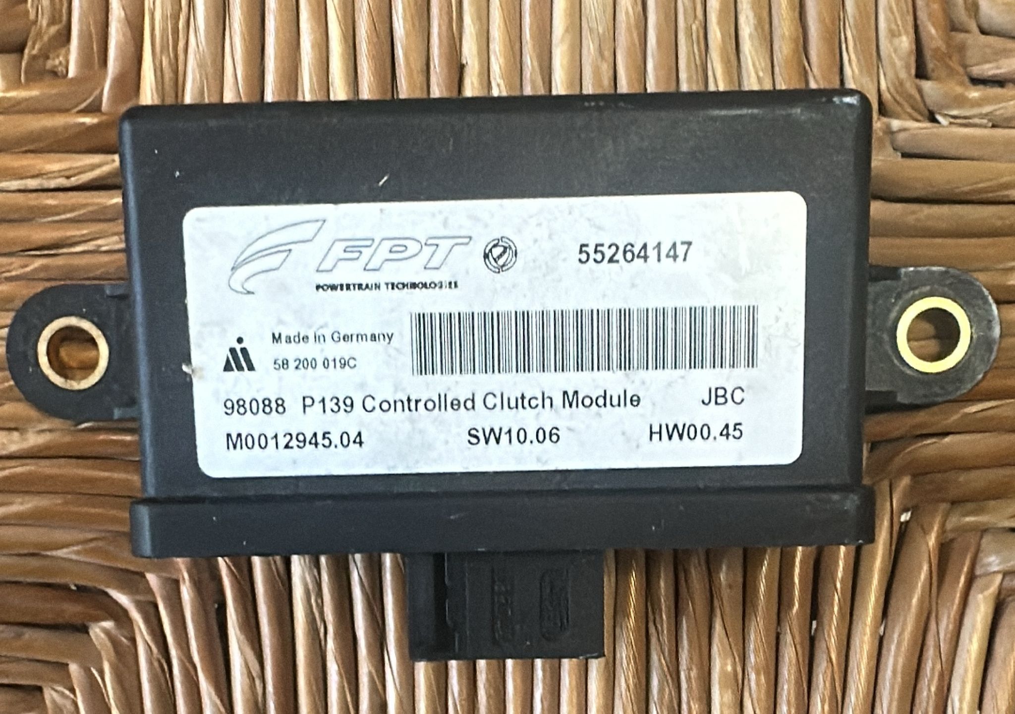 CENTRALINA PARK ASSIST FIAT PANDA 3° SERIE 55264147 M001294504