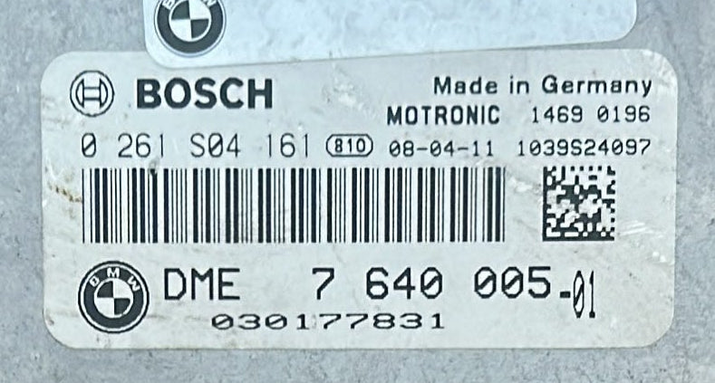 BMW MINI COOPER 1.6 ECU 0261s04161 dme7640005 n12b16 R55 R56 R57 MEV17.2