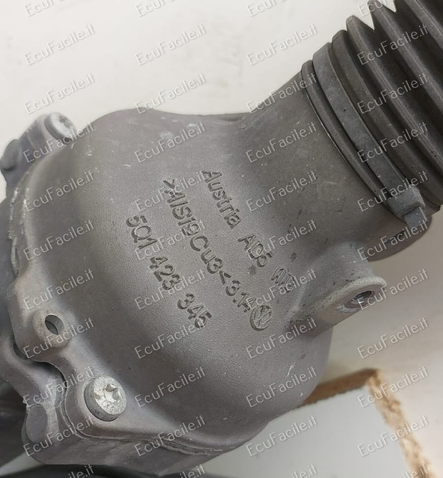SCATOLA STERZO ELETTROMECCANICA SERVOSTERZO AUDI Q3 VW TIGUAN 2016 IN POI 5Q0959439P 5Q0909143P
