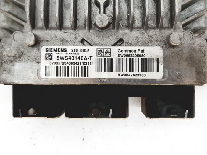 PEUGEOT CITROEN SID801A 5WS40146A-T SW9653205080 HW9647423380