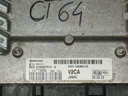 ECU FORD FIESTA 1.2 S180047012A AV2112A650CA EMS2102 V2CA