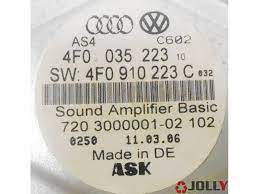 VW Audi A6 S6 Avant RS6 4F0910223 C Sound System Amplificatore
