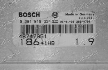 Centralina ECU Motore Fiat Multipla / Stilo 1.9 JTD | BOSCH EDC15C7-2.13 | 0281010334 | 55181337