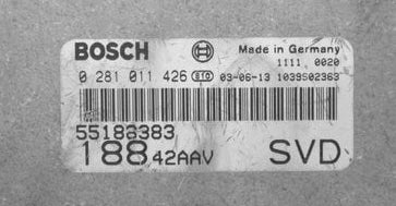 ECU CENTRALINA motore FIAT STILO FIAT PUNTO II 1.9 JTD 55188383 0281011426