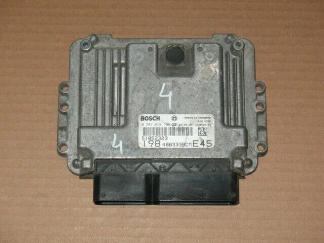 ECU FIAT BRAVO 1.6 MJD 0281016196 51852323 48B333BCM E45 EDC 16C39-6.C0