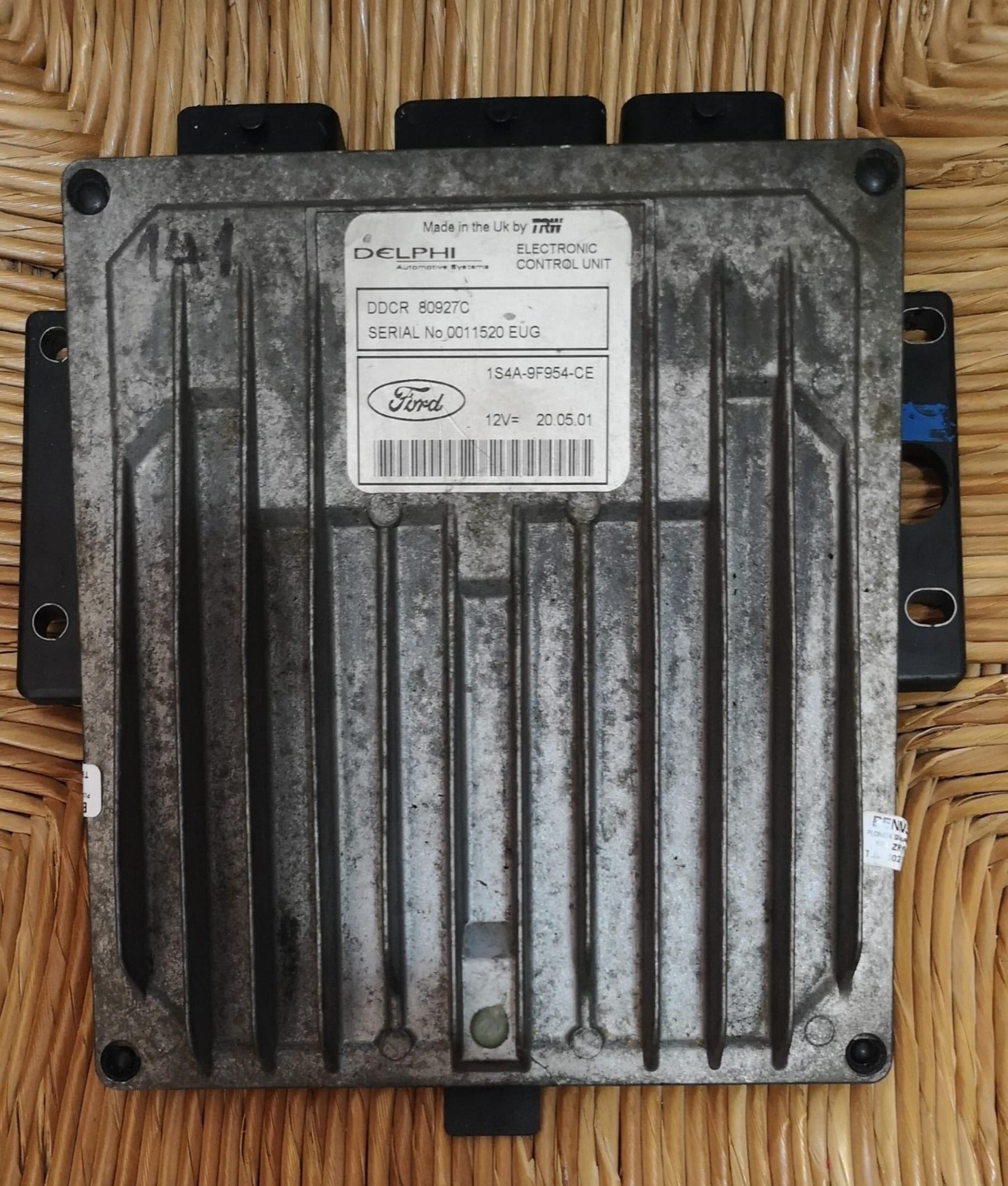 ECU CENTRALINA FORD FOCUS 1.8 DDCR80927C 1S4A-9F954-CE