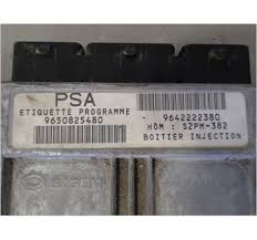 ECU CITROEN PEUGEOT 1.4 9650825480 9642222380 21584231-6 S2PM-382