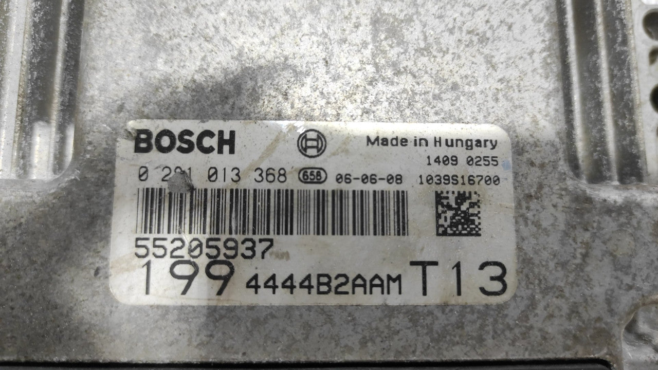 Ecu fiat EDC16C39 FIAT 55205062 Bosch 0281012305 0281013368