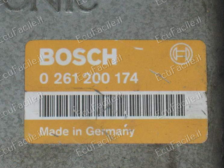 ECU CENTRALINA BMW E30 316 0261200174 1727312 12141727312 L