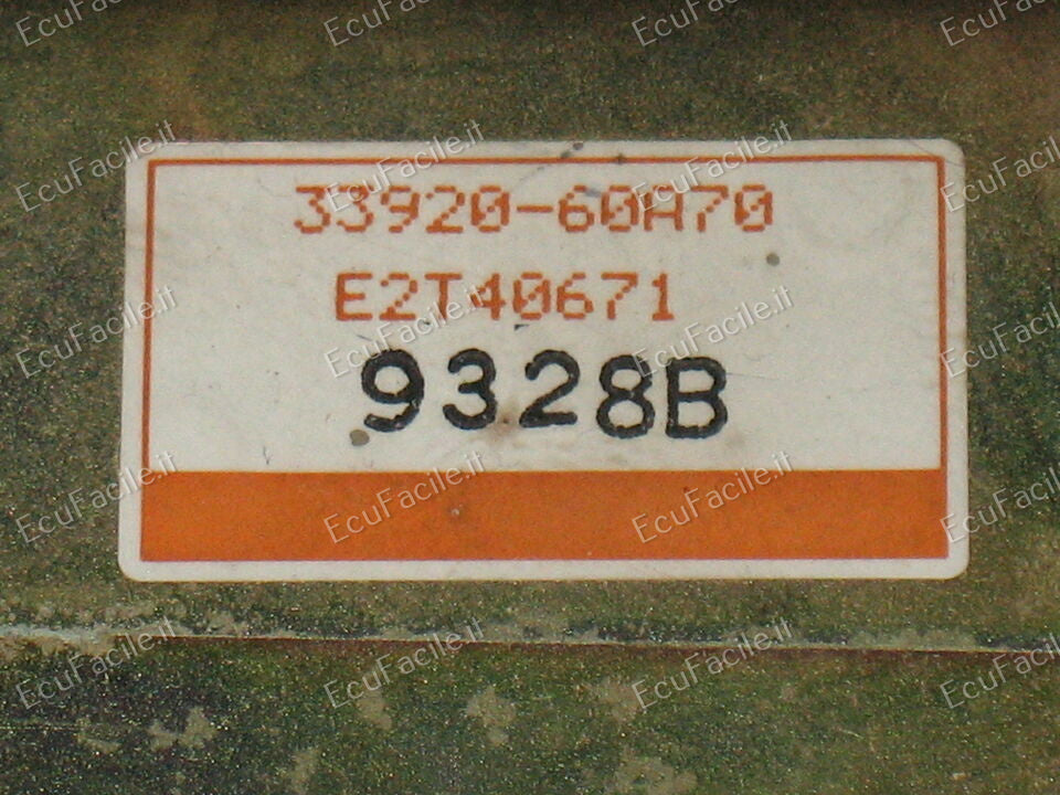 Ecu centralina suzuki vitara et ta td 33920-60a70 e2t40671 0706g