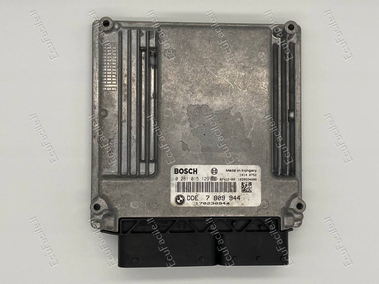 BMW 5 3.0 D BOSCH EDC 16CP35 0281015129 DDE7809944 7809944