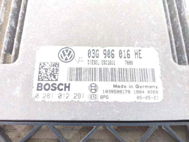 Ecu seat altea toledo 2.0 tdi bosch 0281012291 03g906016he EDC 16U1-5.41