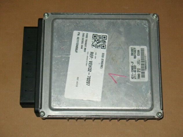 ECU FORD TRANSIT 2.4 4c11-12a650-jf 28018927 R0411C027F E2U9A