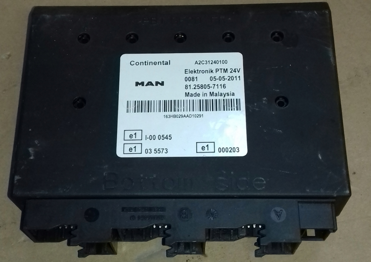 Centralina PTM MAN 8125805-7116 81.258057116 Euro 5 a2c31240100