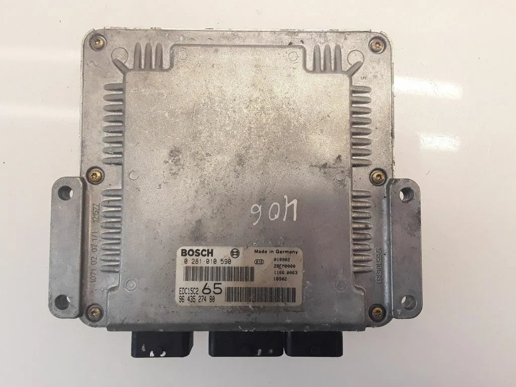 ECU PEUGEOT 406 2.0 HDI 0281010590 9643527480 EDC15C2