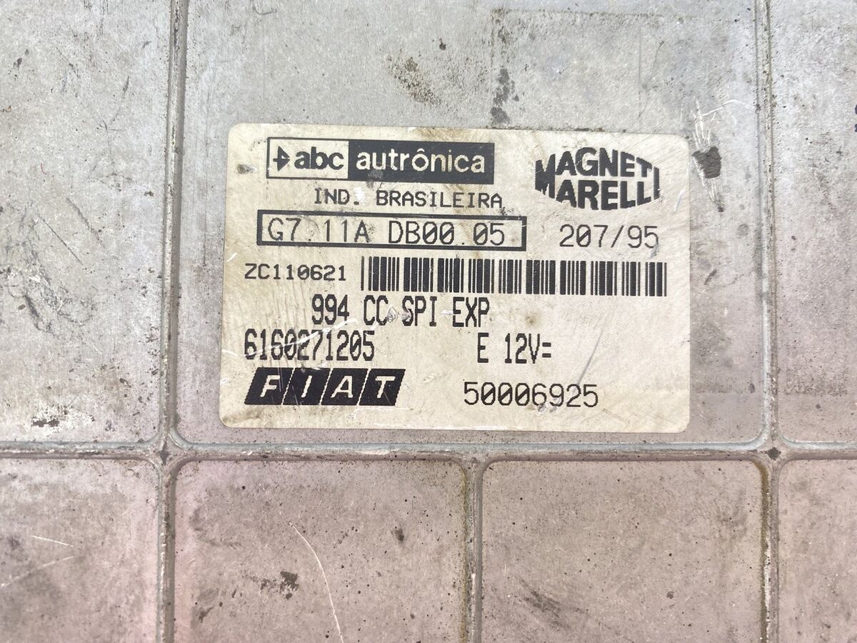 ECU CENTRALINA FIAT UNO 6160271205 994CCSPIEXP 50006925