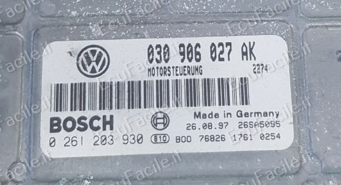 ECU CENTRALINA SEAT AROSA 1.0 030906027AK 0261203930