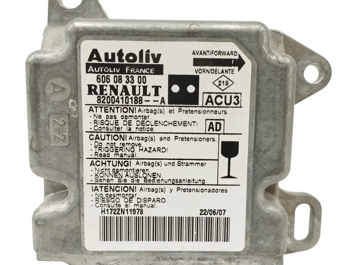 AIRBAG RENAULT KANGOO 8200410188A 606083300