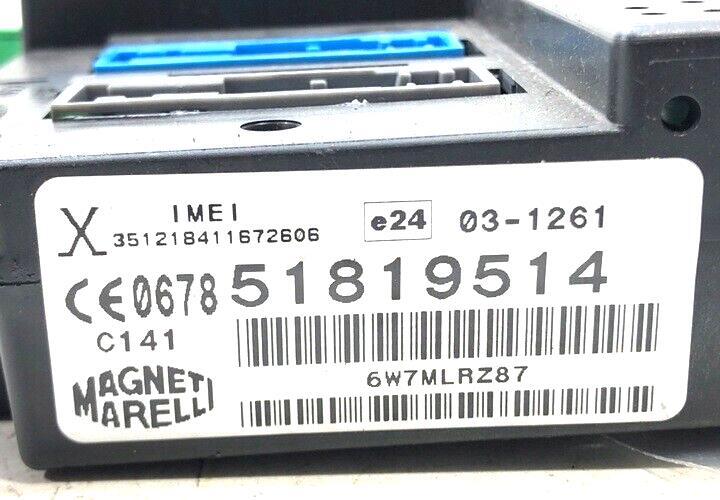 51819514 CENTRALINA COMFORT BLUE & ME FIAT BRAVO 1.6 D 6M 77KW