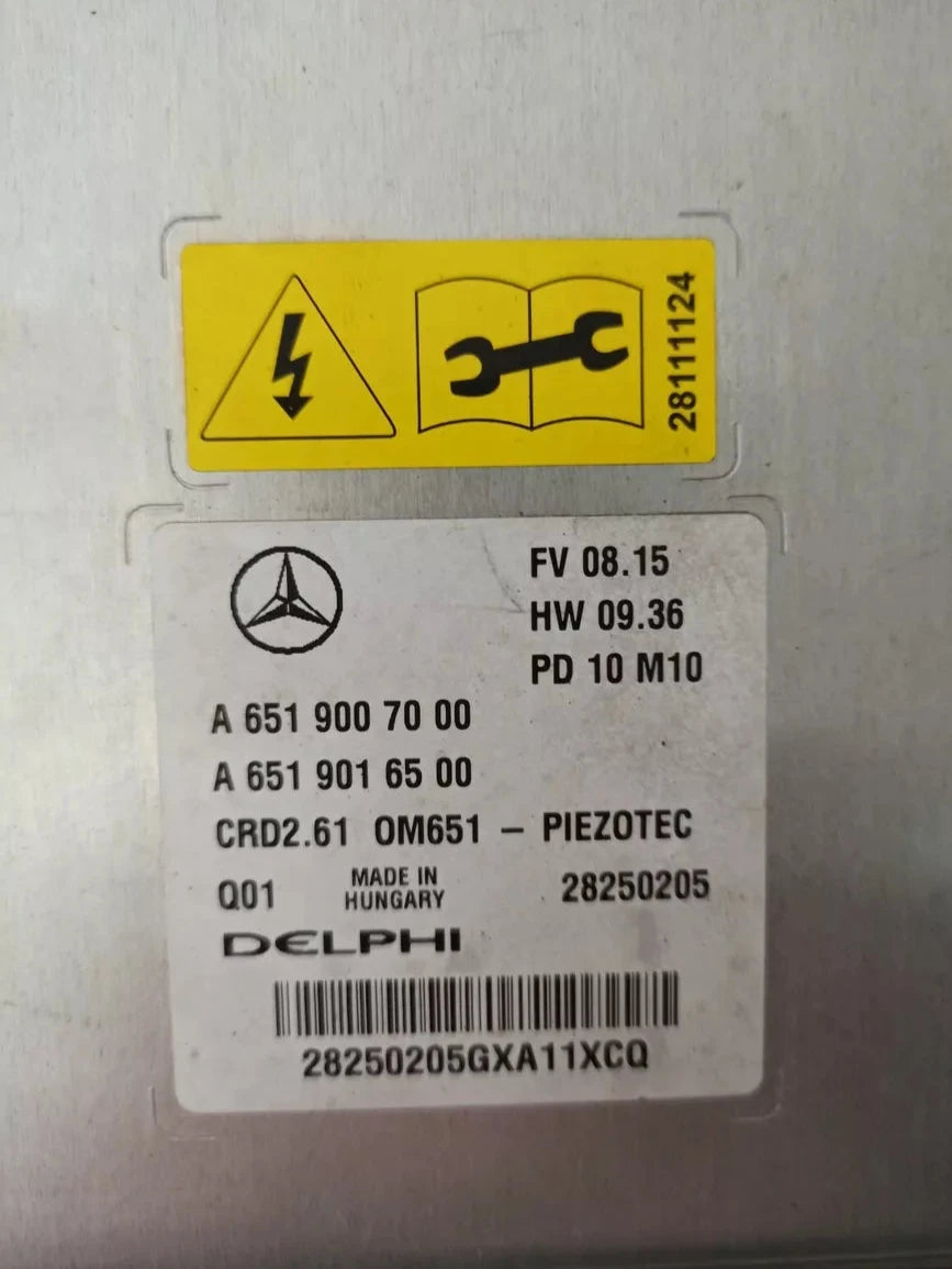 ECU MERCEDES W211 DELPHI 28250205 A6519007000 CRD2.61