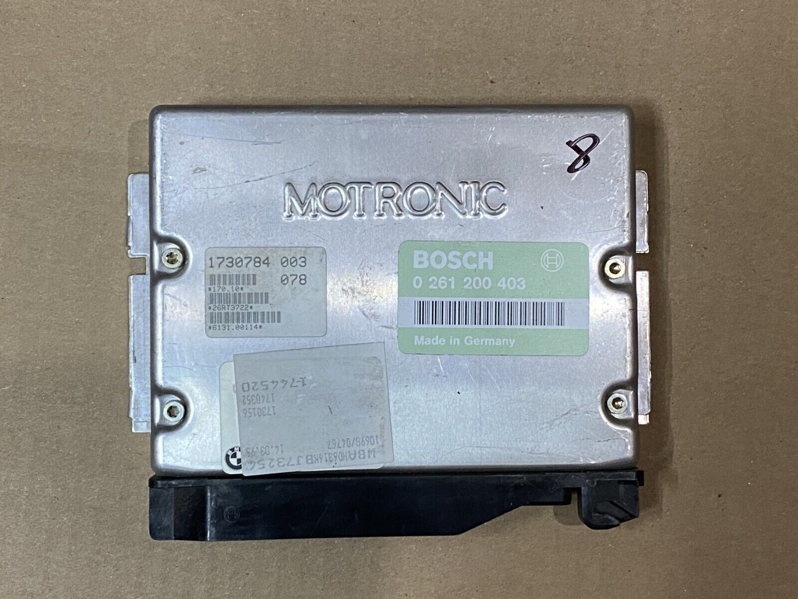 ECU CENTRALINA BMW 1730784 Bosch 0261200403 - BMW Bosch M3.1