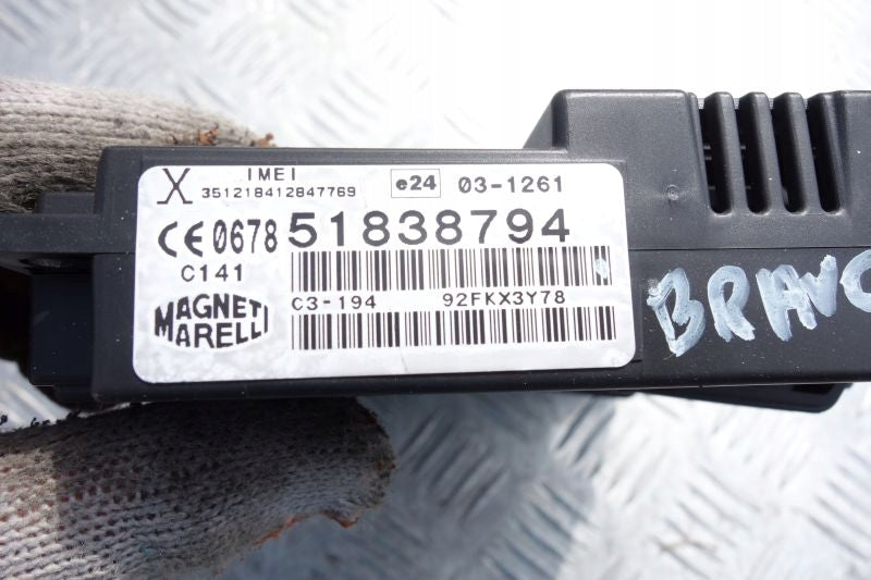 Centralina Blue&Me 51838794 Fiat Croma Bravo